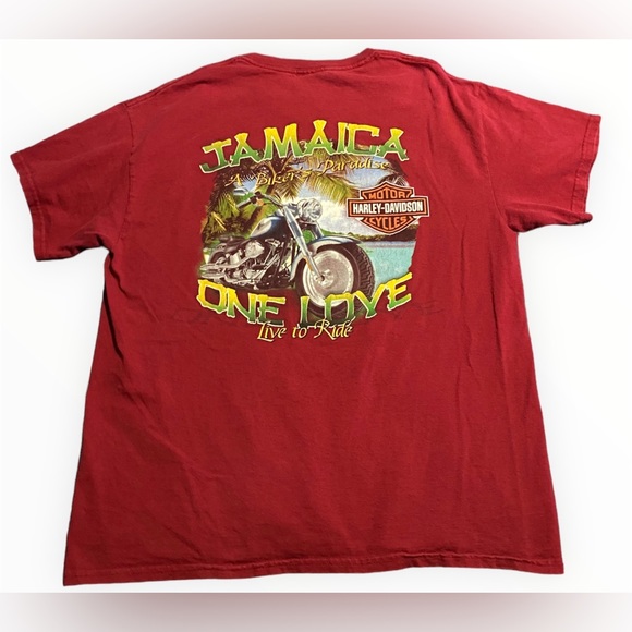 Harley Davidson Red Jamaica One Love 🔥 - Picture 2 of 6